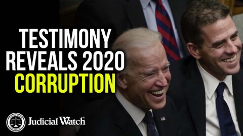 CONFESSION! Testimony Reveals 2020 CORRUPTION!