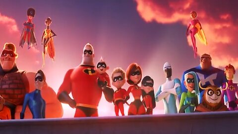 Super-Hero Family Save World (The Incredibles)Explained in Hindi/Urdu by Animation ka khazana