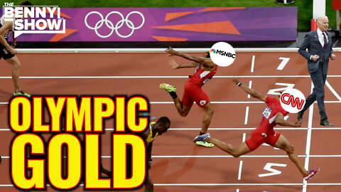 Olympic Gold Medalist Biden Shows Off His Amazing Ability To Evade The Press - Hilarious
