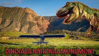 FLYING where the DINOSAURS once roamed!! | Bushplane Camping Adventure
