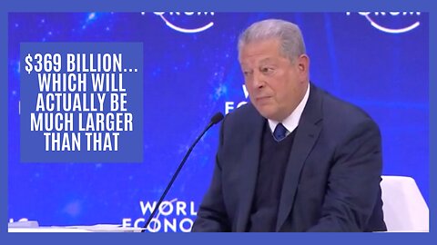 Al Gore: ‘The Inflation Reduction Act Is Primarily a Climate Act’