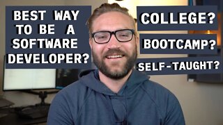 Should you go to college to become a software developer? Or teach yourself?