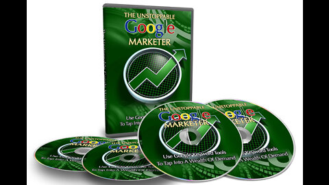 The Unstoppable Google Marketer ✔️ 100% Free Course ✔️