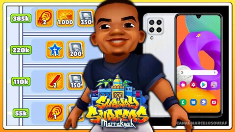 Subway Surfers Marrakesh 2021 | Galaxy M22 Vale a Pena? | Recorde com Dak