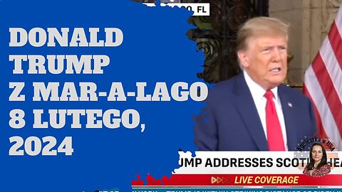 Fragmenty przemowy Donalda Trumpa z Mar-a-Lago