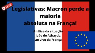 Legislativas: Macron perde a Maioria Absoluta na França