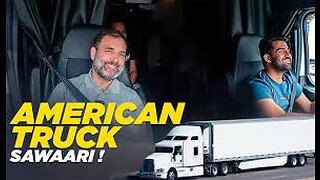 WashingtonDC to New York-American Truck Yatra, Rahul Gandhi importing American Truck to India