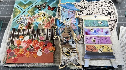 Art Doll, Doll House Collaboration Journal With My Aunt Part #1