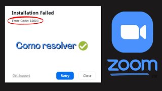 [Resolvido] Erro no Zoom código 10003 no Windows 7