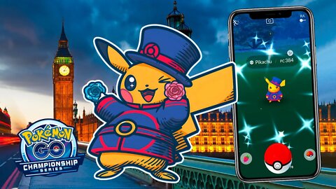 🚶 PIKACHU SHINY RARÍSSIMO! CELEBRAÇÃO DO CAMPEONATO MUNDIAL! Pokémon GO