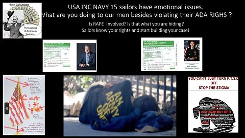 USA INC NAVY - WHY ARE 15 SAILORS HURTING EMOTIONALLY? IS Rape involved? Answer the question Admiral