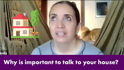 Why is important to talk to your house?