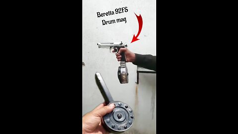 9mm Beretta 92FS Drum 🥁 magazine Testing #Rumble trending #Rumble reels #Rumble viral videos