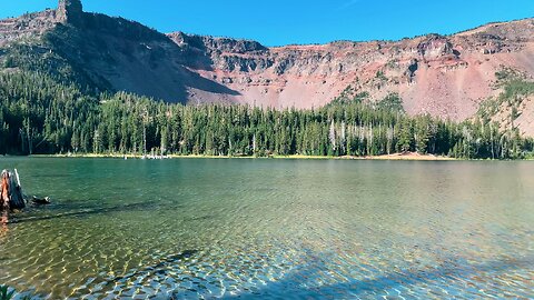 Exploring the Shoreline of Little Three Creek Lake! | Deschutes Three Sisters | Central Oregon | 4K