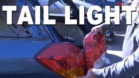 How to remove a tail light - 2008 Subaru Outback