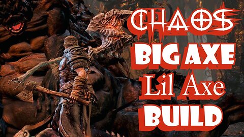 Chaos Big Axe Lil Axe Build | Dark Souls 3 PVP Build