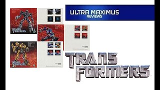 💥 Transformers (2007) Commemorative Stamp Set