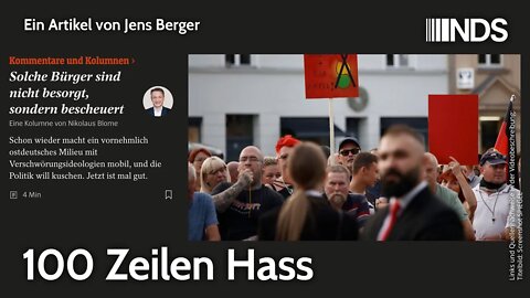 100 Zeilen Hass | Jens Berger | NDS-Podcast