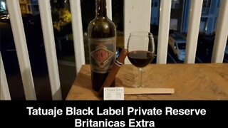 Tatuaje Black Label Private Reserve Britanicas Extra cigar review