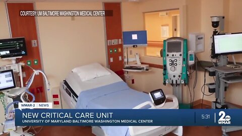 University of Maryland Baltimore introduces new critical care unit