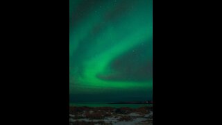 Relaxing video 3|Space Stars Northern lights| Time-lapse