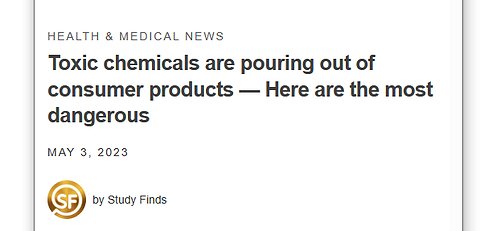 MANY COMMON HOUSEHOLD PRODUCTS EMIT DANGEROUS TOXINS INTO & POLLUTE YOUR INDOOR AIR