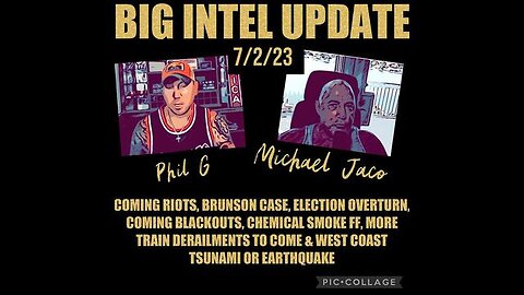 MICHAEL JACO & PHIL GODLEWSKI BIG INTEL UPDATE! COMING RIOTS, COMING BLACKOUTS, CHEMICAL FALSE FLAG