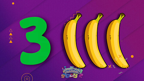 🍌 Banana Bonanza: Counting Bananas IN ARABIC | Join the Tropical Counting Journey for Kids! 🔢