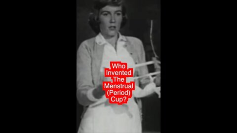 Who Invented the Menstrual Cup! #shorts