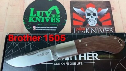 Brother 1505 lock back knife Great little traditional style EDC