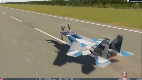 Dcs:F15C - takeoff