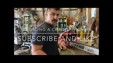 Replacing a Chainsaw Chain - EASY Breezy
