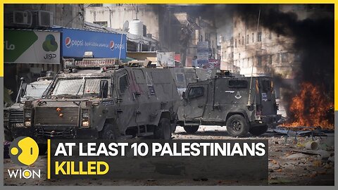 Israel-Palestine tensions: Israel raids major West Bank area | English News | Top News | WION