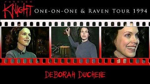 Forever Knight | Deborah Duchene Interview with Raven tour (1994)