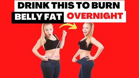 ⚠️ Drink this to burn BELLY FAT overnight ⚠️