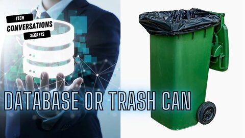 Database or Trash can? What to do with your data in the cloud?