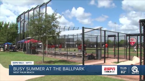 Ballpark of the Palm Beaches with a full summer