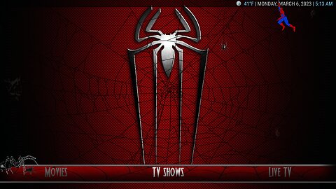 Spider-man Animated PSMC / Kodi Skin