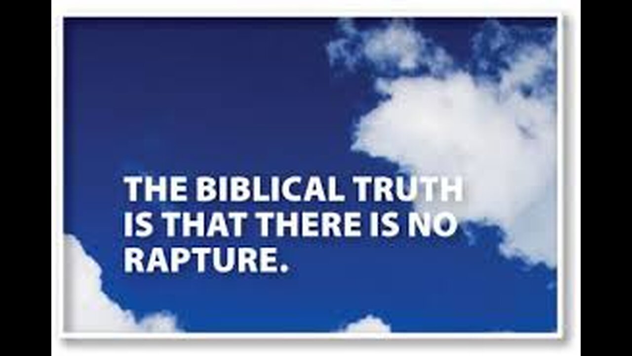 Why there is no rapture part x