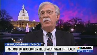 John Bolton Claims There's No Trump Movement