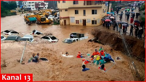 Heavy rains, floods paralyze Russia’s Buryatia region – Houses, bridges are demolished