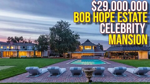 Exploring $29,000,000 Bob Hope's Mega Mansion