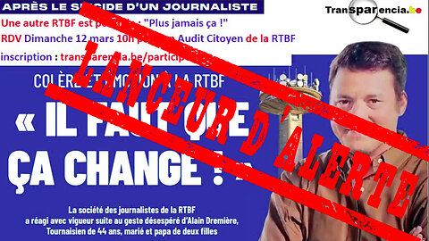 Lanceur d’alerte #5 "La RTBF nous appartient"