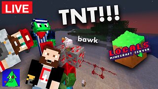 TNT Mining Machines! (with SkyBry, G1Games) - Locals Minecraft Server SMP Ep37 LiveStream