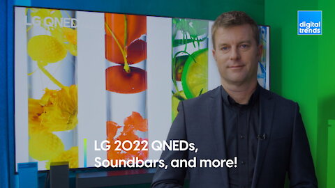 LG QNED mini-LED TVs, Dolby Atmos soundbars see big improvements at CES 2022
