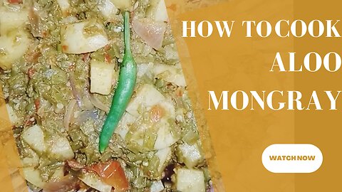 Delicious Aloo Mongray Recipe in Hindi | Grandma's Style | Kitchen With Musfara