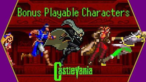 [OUTDATED] Bonus Playable Characters in Castlevania Games