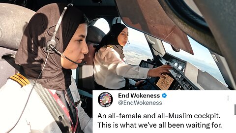 Elon Musk Backed Account Doesn't Like Muslim Female Piolets