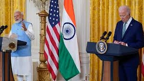 Joe Biden mistakens Indian national anthem with USA's!