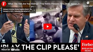 'What The Hell Are You Hiding_'- Troy Nehls Presses FBI's Wray About January 6 Investigation